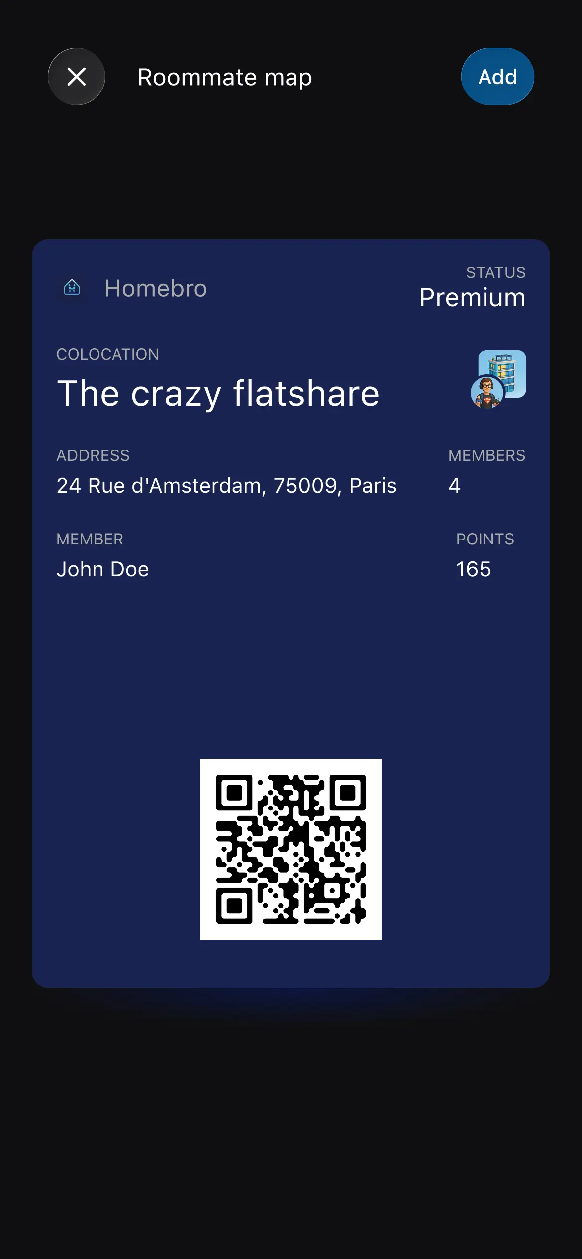 Home tab