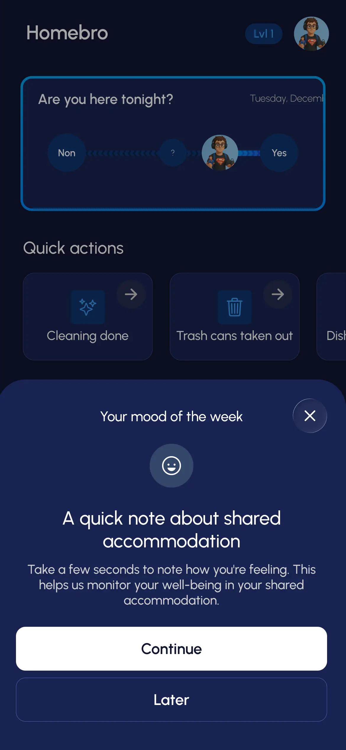 Gamifications tab