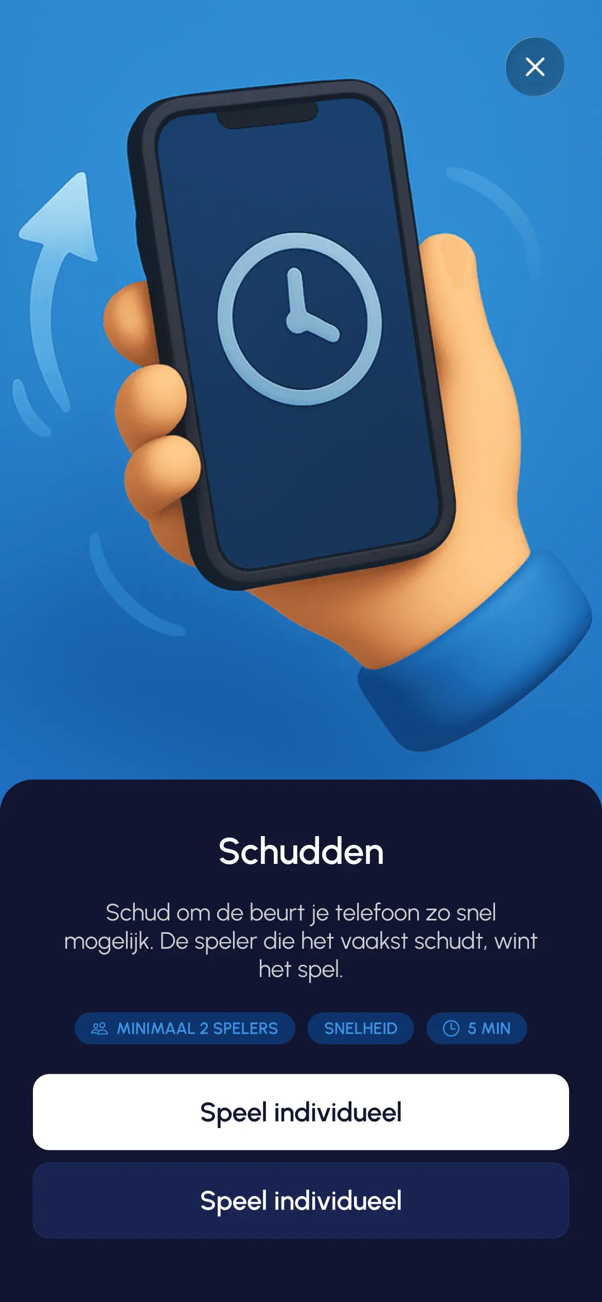 Shake-Spiel – Homebro App